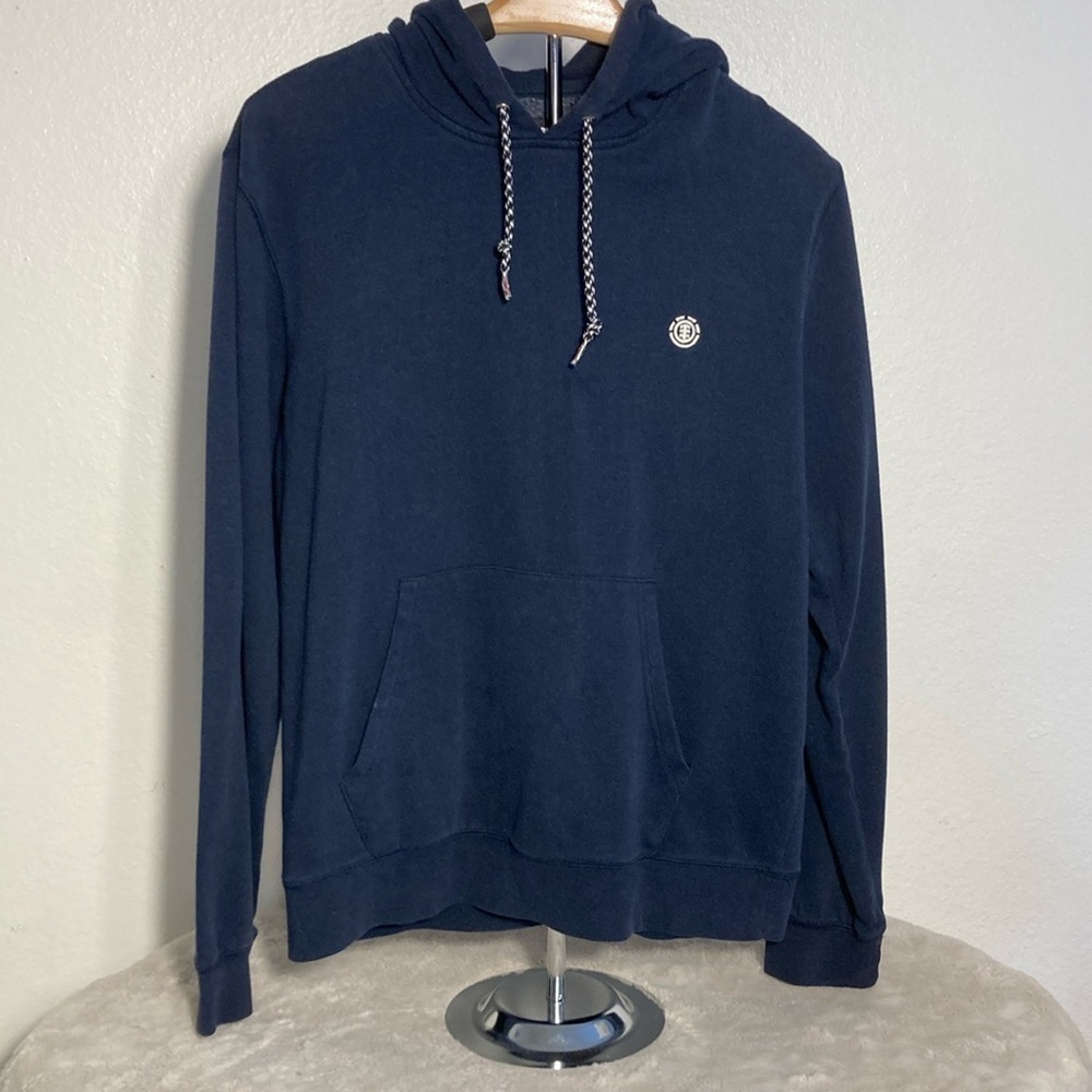 Element Cornell Classic Hoodie Dark Blue Men's Size Medium